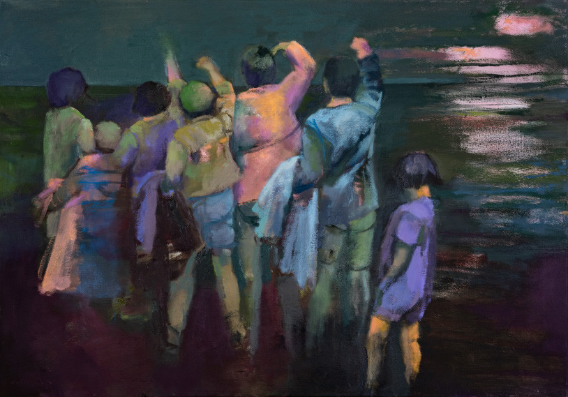Huile sur toile — Bernadette Beauwin
