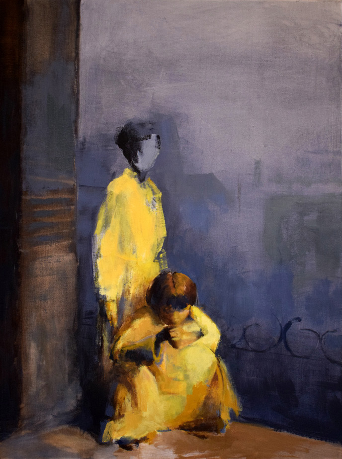 Acrylique sur toile — Bernadette Beauwin