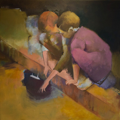 Huile sur toile — Bernadette Beauwin