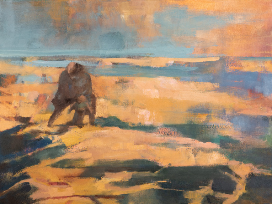 Huile sur toile — Bernadette Beauwin