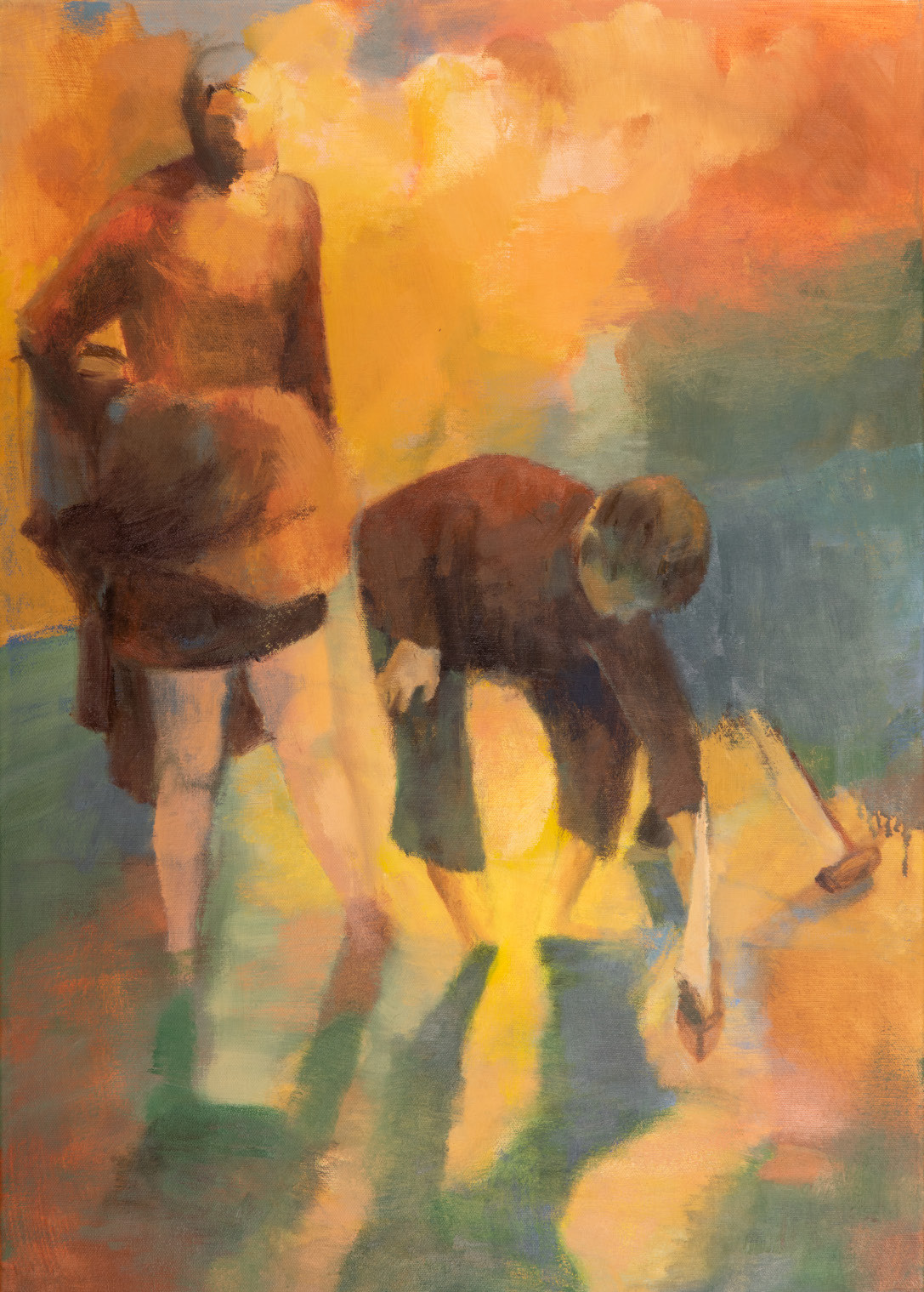 Huile sur toile — Bernadette Beauwin