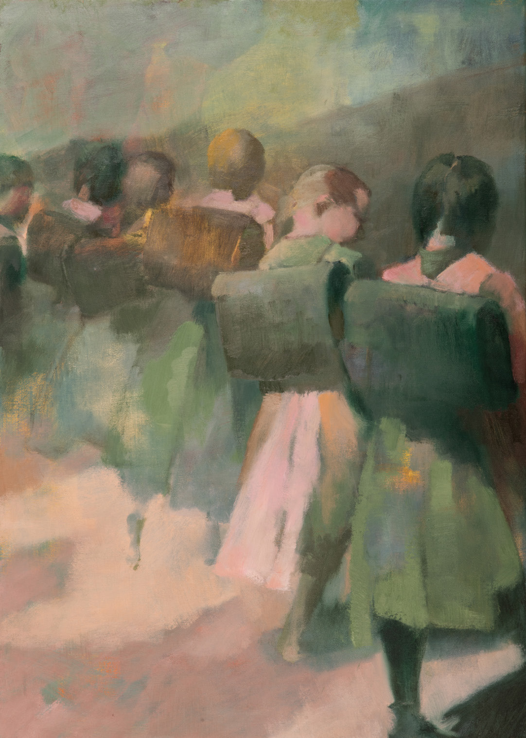 Huile sur toile — Bernadette Beauwin