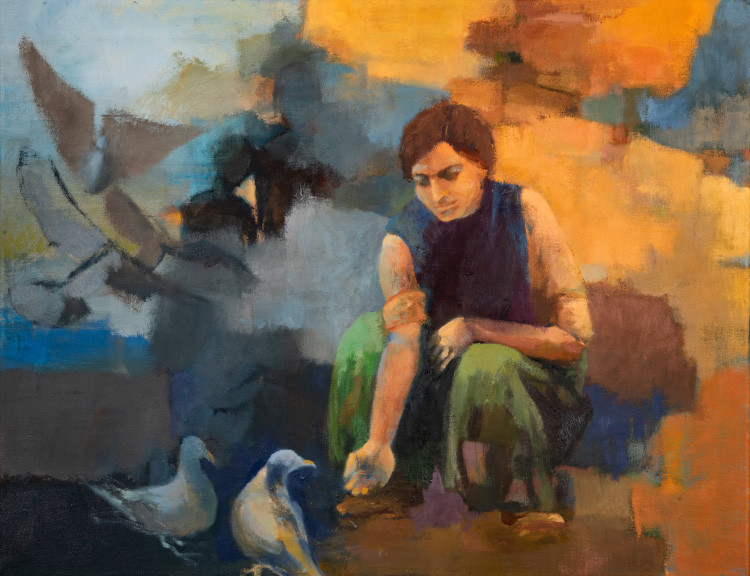 Huile sur toile — Bernadette Beauwin