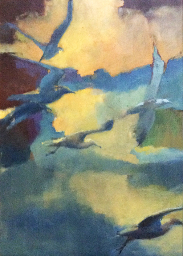 Huile sur toile — Bernadette Beauwin